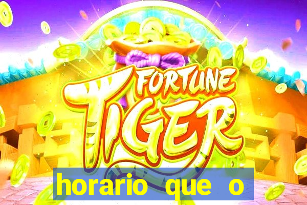 horario que o fortune rabbit paga